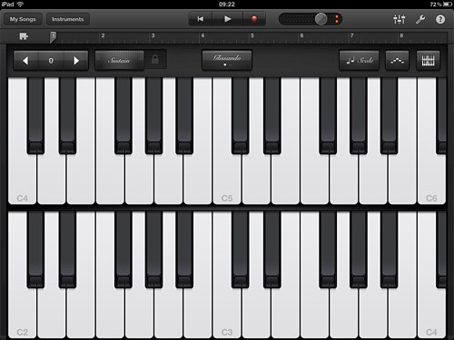 Garage Band iPad